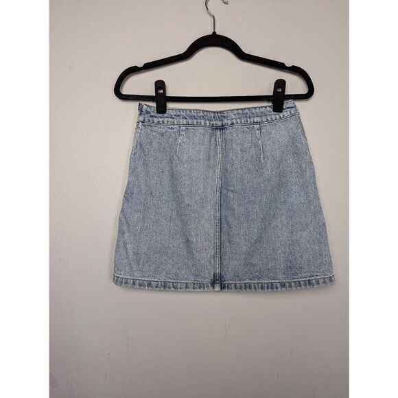 Aritzia Wilfred Free donyale denim A-line skirt size 8 - Picture 4 of 10